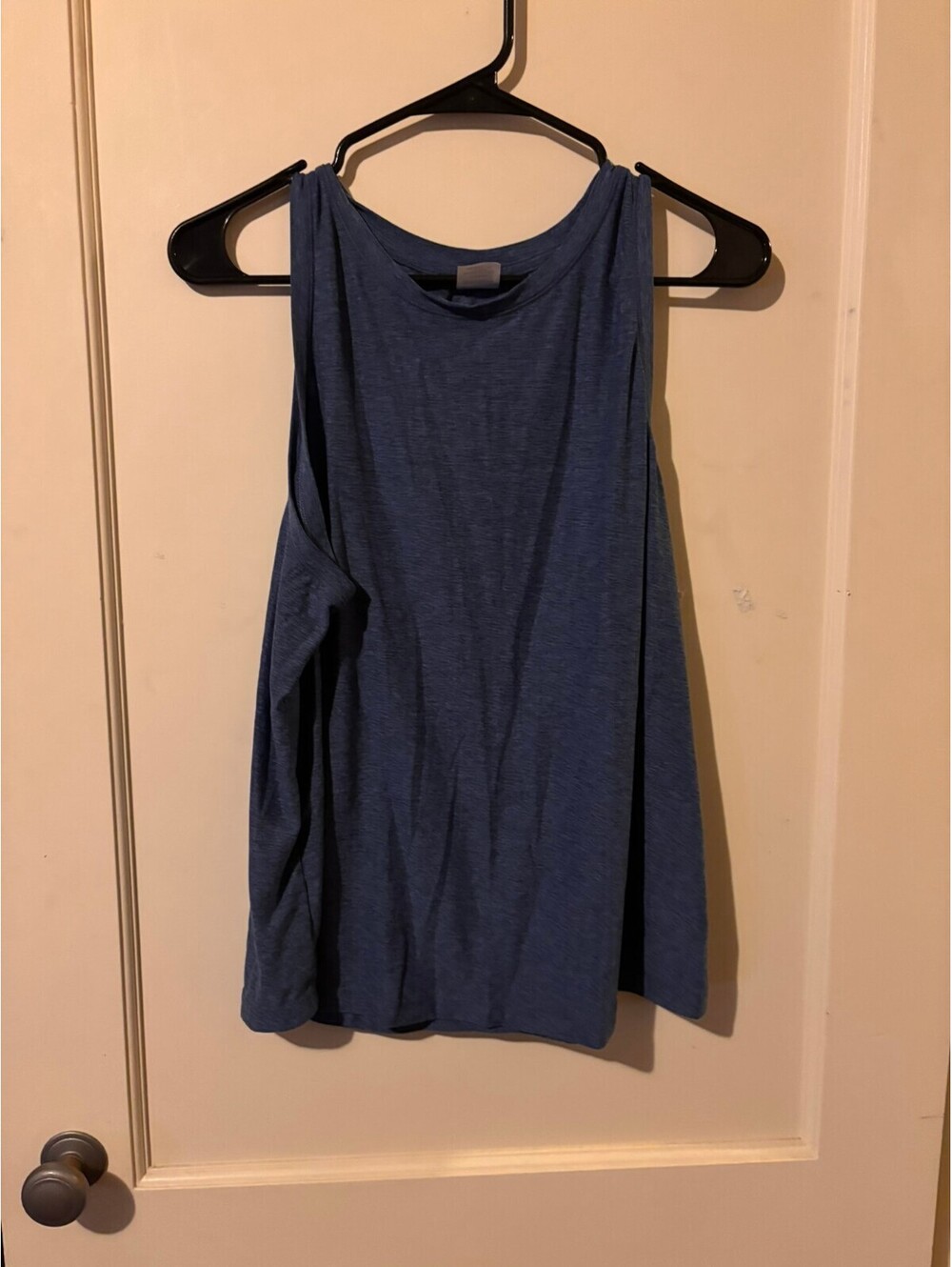 Athletic Works blue sleeveless tank top Large
